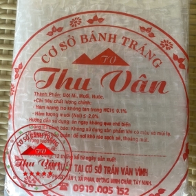 BÁNH TRÁNG PHƠI SƯƠNG VUÔNG