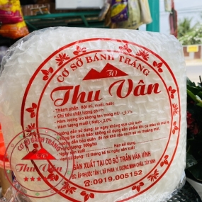 BÁNH TRÁNG PHƠI SƯƠNG TRÒN